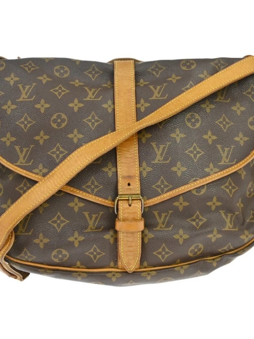 LOUIS VUITTON SAUMUR 35 SHOULDER BAG MONOGRAM